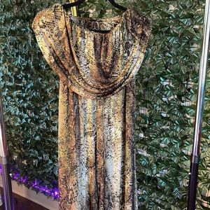 Snake skin jumpsuit